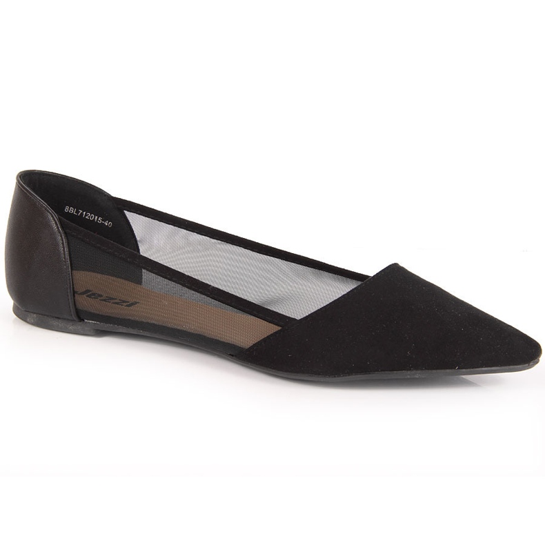 Ballerinas pentru femei Black Spitz Evento 8BL71-2015 negru