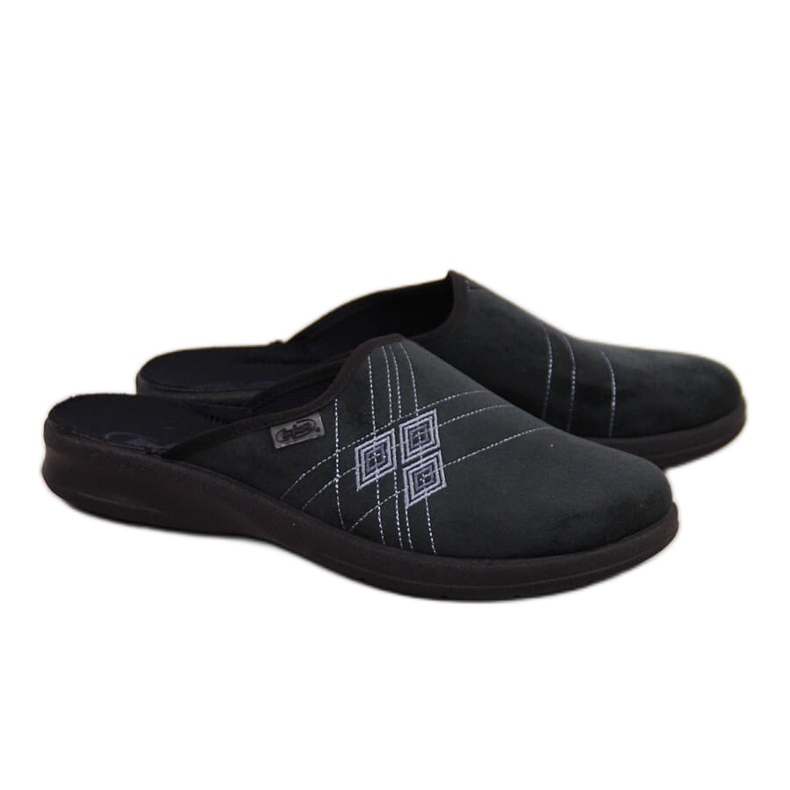 Papuci de casă bărbați Befado negri negru