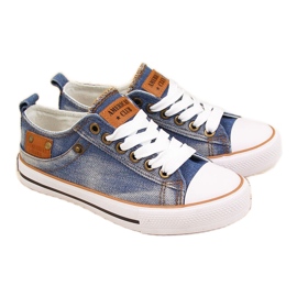 Adidași pentru copii American Club bleumarin albastru