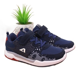 Pantofi sport pentru copii American Club bleumarin Velcro albastru marin Pantofi sport pentru copii American Club bleumarin Velcro albastru marin