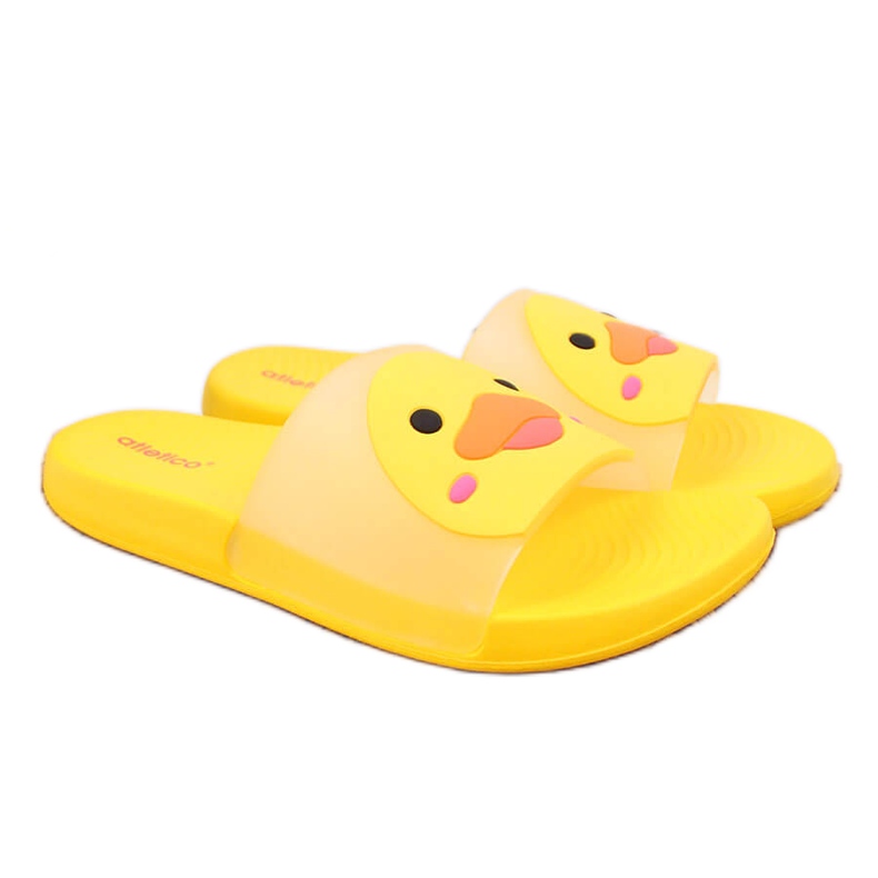 Papuci galbeni Atletico copii pentru piscina