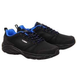 Pantofi sport de trekking impermeabili DK negru și albastru Pantofi sport de trekking impermeabili DK negru și albastru
