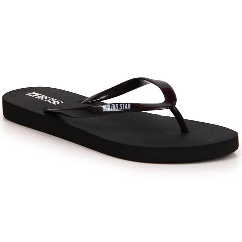 Flip-flops negri pentru femei Big Star sport JJ274A379 negru