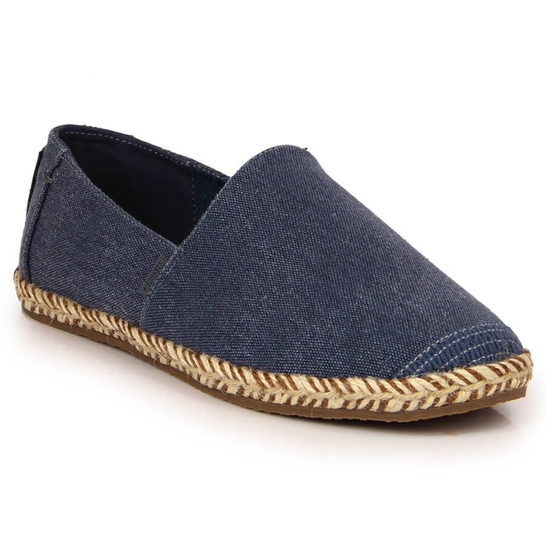 Espadrile din denim de damă Big Star JJ274902 albastru marin