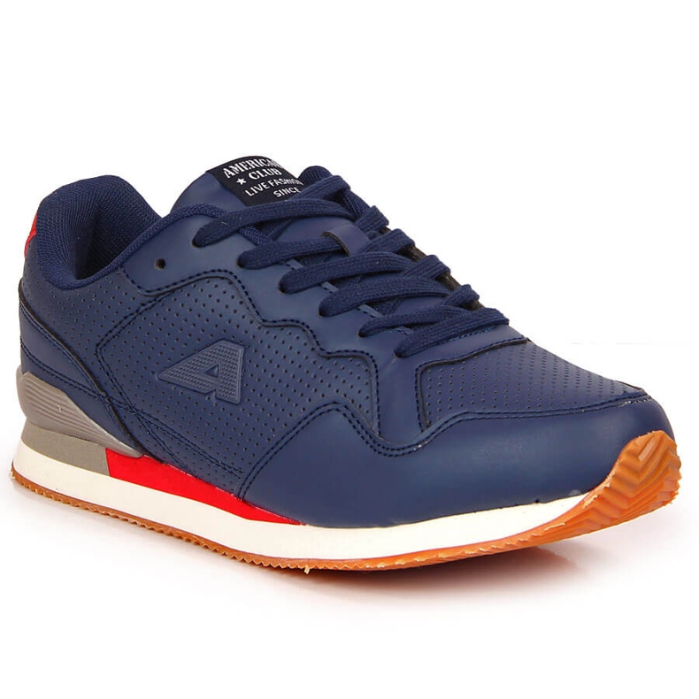 Pantofi sport American Club bleumarin albastru marin