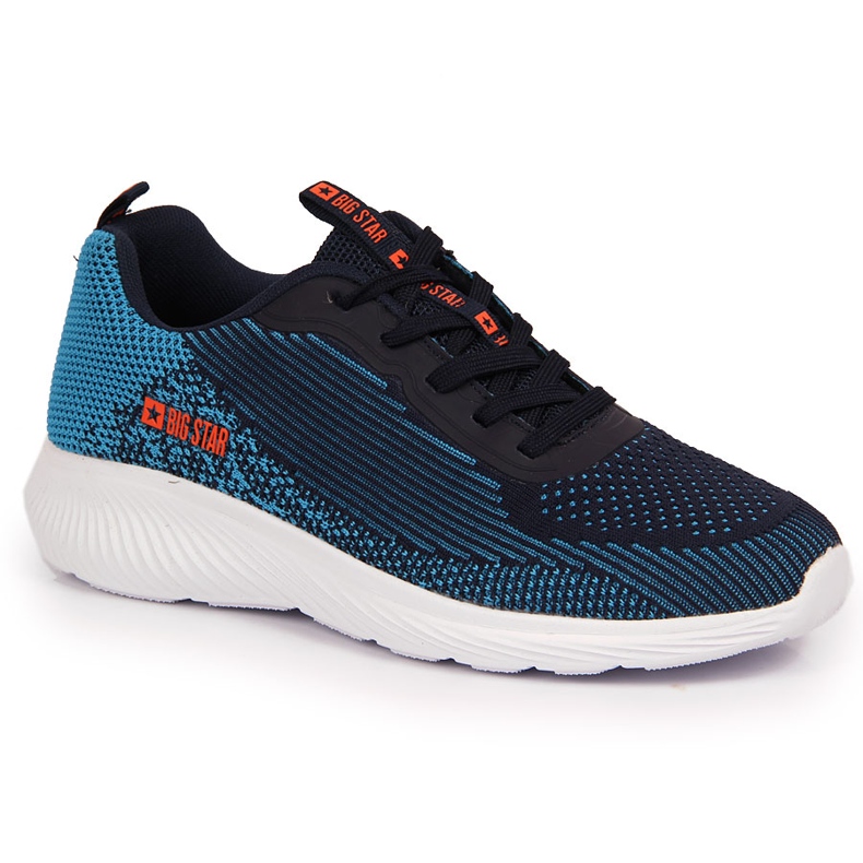 Pantofi sport pentru bărbați bleumarin Big Star JJ174284 albastru marin albastru