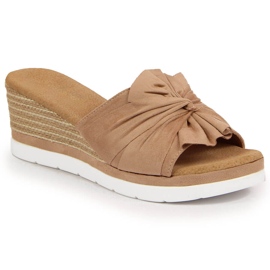 Papuci papuci de dama bej Potocki Papuci papuci de dama bej Potocki