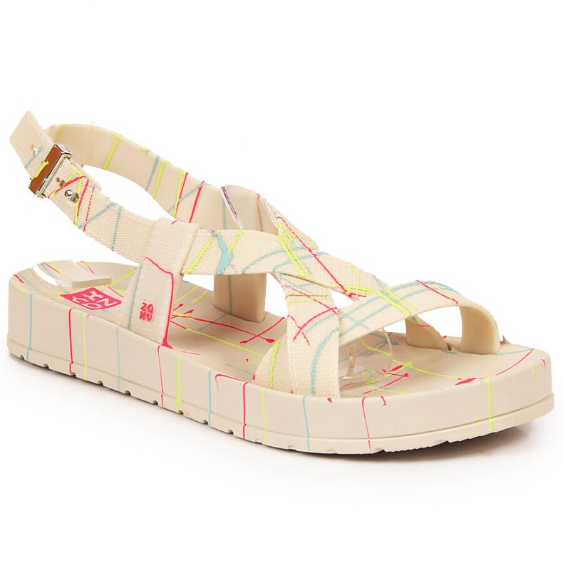 Sandale de damă din cauciuc, parfumate Zaxy HH285264 bej