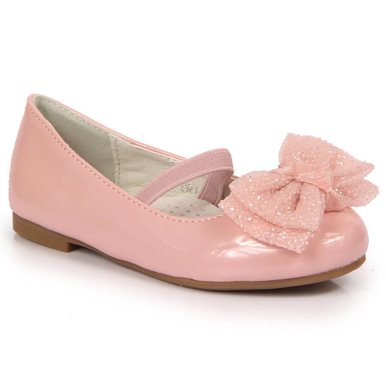 S.Barski Balerini fete cu elastic roz S. Barski S.Barski Balerini fete cu elastic roz S. Barski