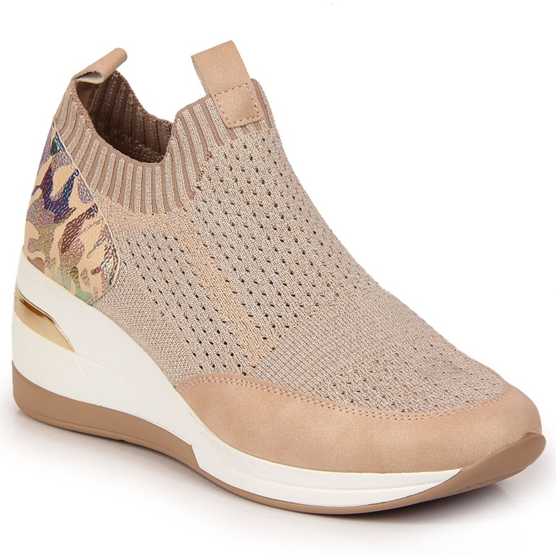 Tenisi cu pană de damă roz pudrat Artiker