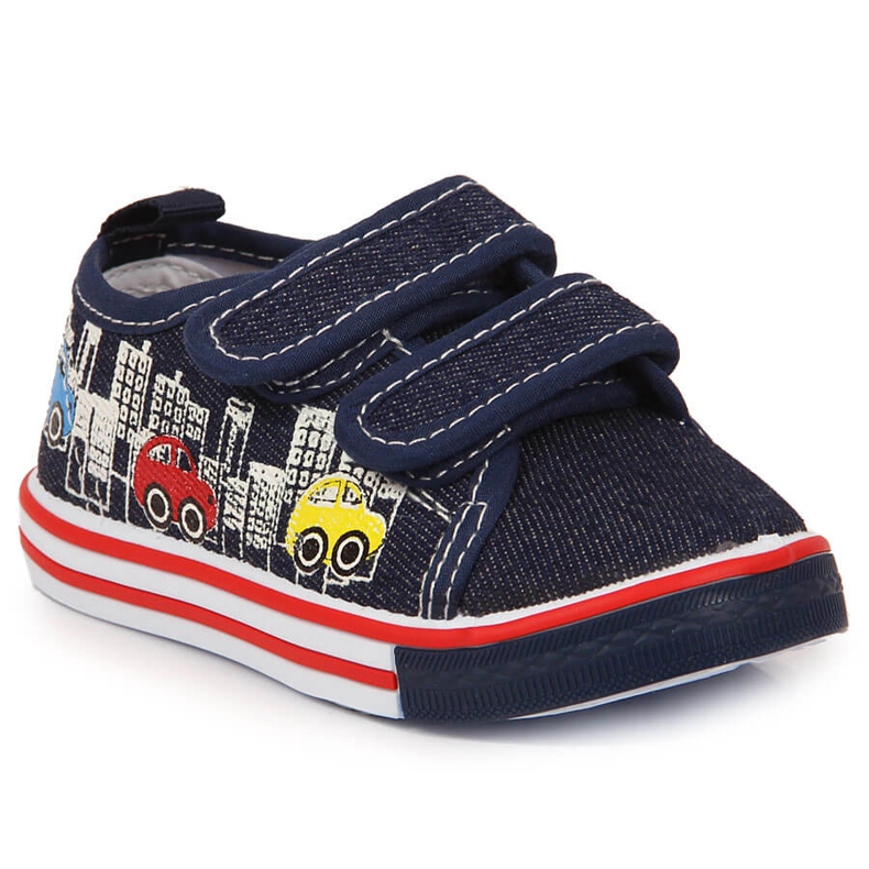 Tenisi Atletico bleumarin cu velcro pentru baieti albastru marin Tenisi Atletico bleumarin cu velcro pentru baieti albastru marin