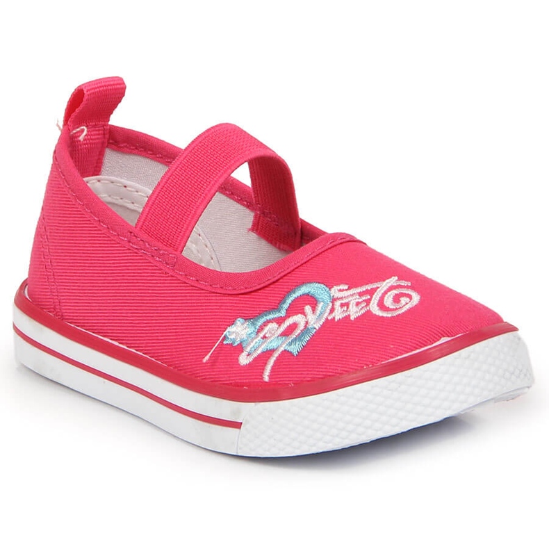 Balerini pentru fete cu elastic roz Atletico