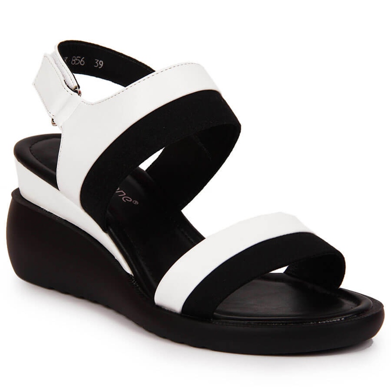 Sandale de damă pe pană albă Sergio Leone Sandale de damă pe pană albă Sergio Leone