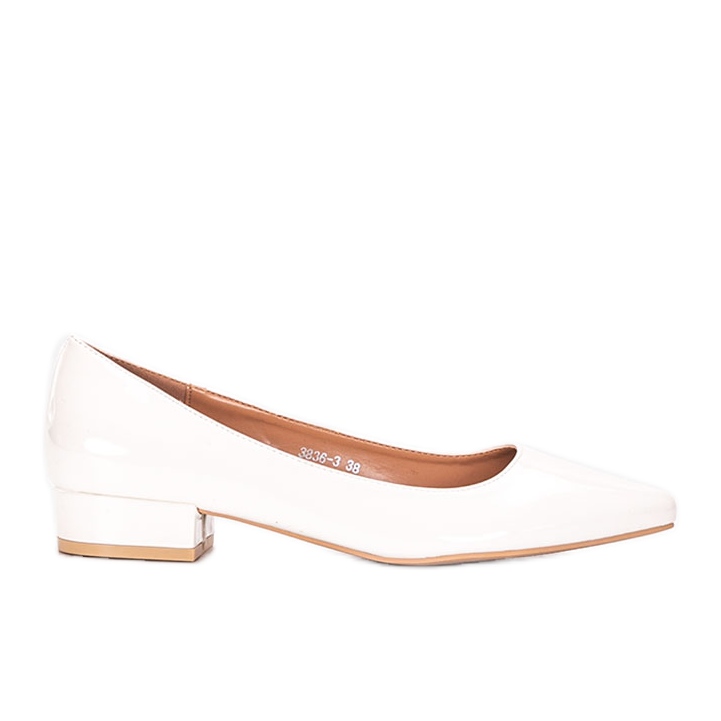 Tocuri înalte Timms albe