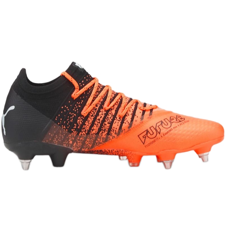 Ghete de fotbal Puma Future Z 1.3 MxSG M 106750 01 portocale portocale si rosii