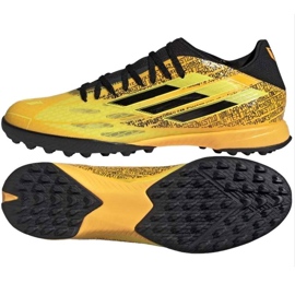 Ghete de fotbal Adidas X Speedflow Messi.3 Tf M GW7423 galben galbeni Ghete de fotbal Adidas X Speedflow Messi.3 Tf M GW7423 galben galbeni