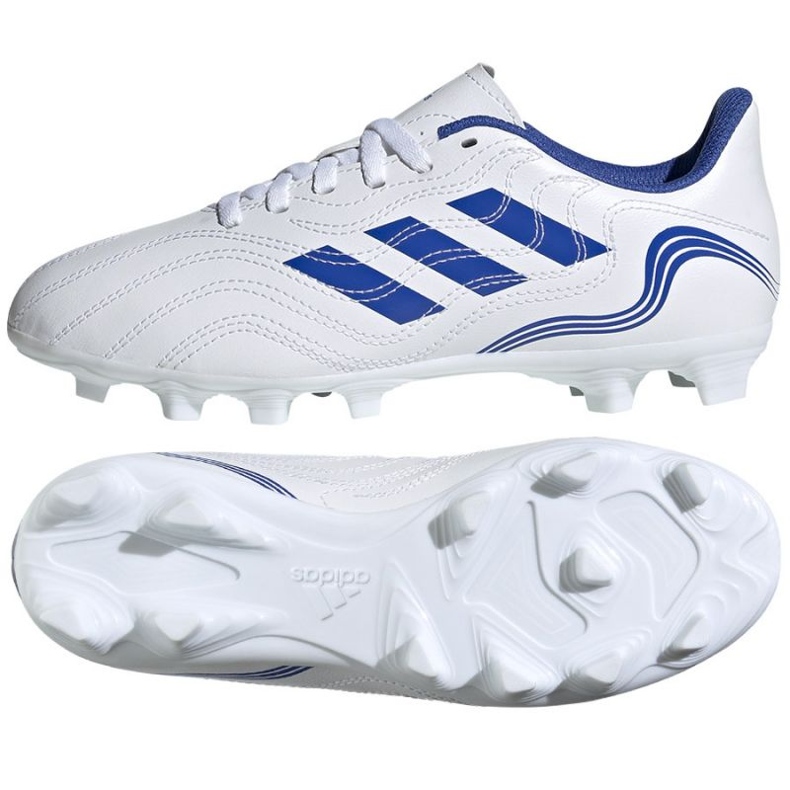 Ghete de fotbal Adidas Copa Sense.4 FxG Jr GW7400 alb