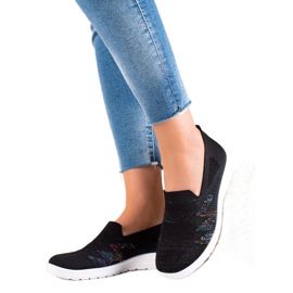 W. Potocki Slipony Potocki confortabil negru W. Potocki Slipony Potocki confortabil negru