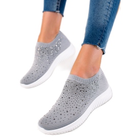 W. Potocki Adidași Cu Cristale Potocki gri W. Potocki Adidași Cu Cristale Potocki gri