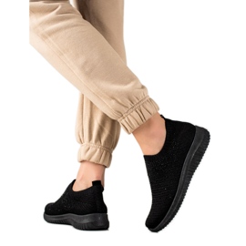 W. Potocki Adidași Cu Cristale Potocki negru W. Potocki Adidași Cu Cristale Potocki negru