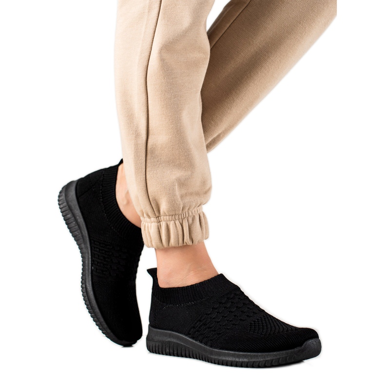 W. Potocki Pantofi sport Potocki Slip-On negru W. Potocki Pantofi sport Potocki Slip-On negru