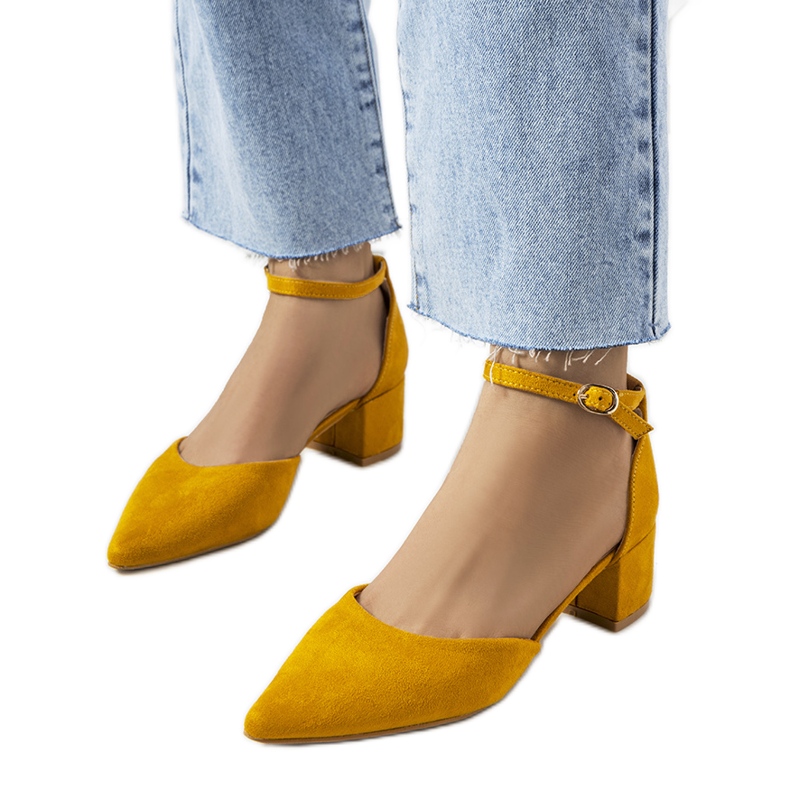 Pompe Mustard Litze galben Pompe Mustard Litze galben