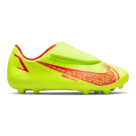 Pantofi de fotbal Nike Mercurial Vapor 14 Club Mg Jr CV0833-760 galbeni Pantofi de fotbal Nike Mercurial Vapor 14 Club Mg Jr CV0833-760 galbeni
