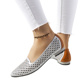 Balerini ajurati Jarrett gri