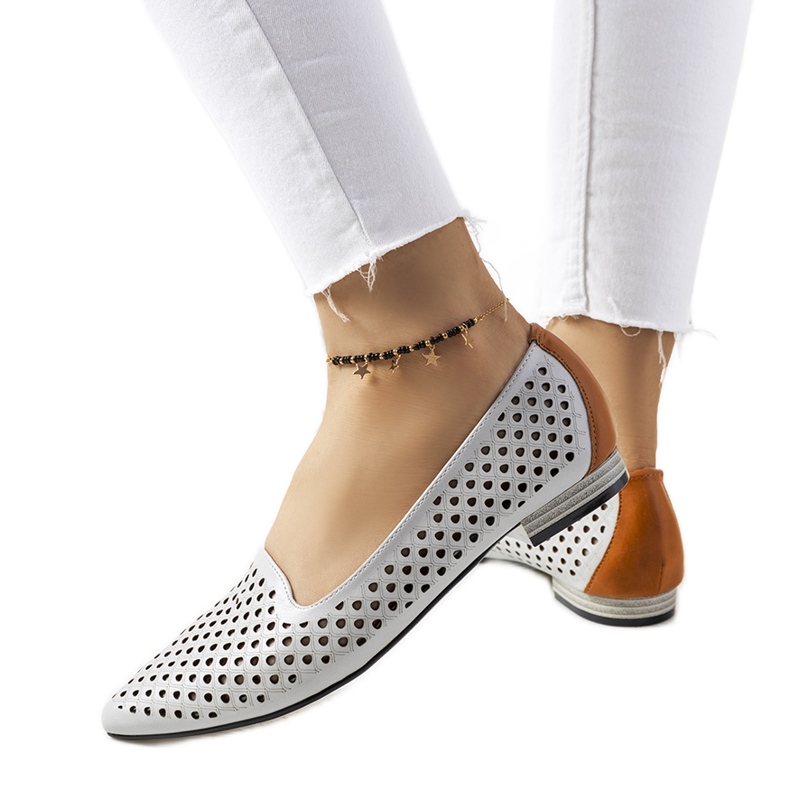 Balerini ajurati Jarrett gri