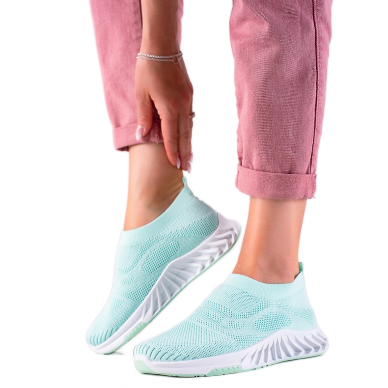 J. Star Pantofi verzi la modă verde