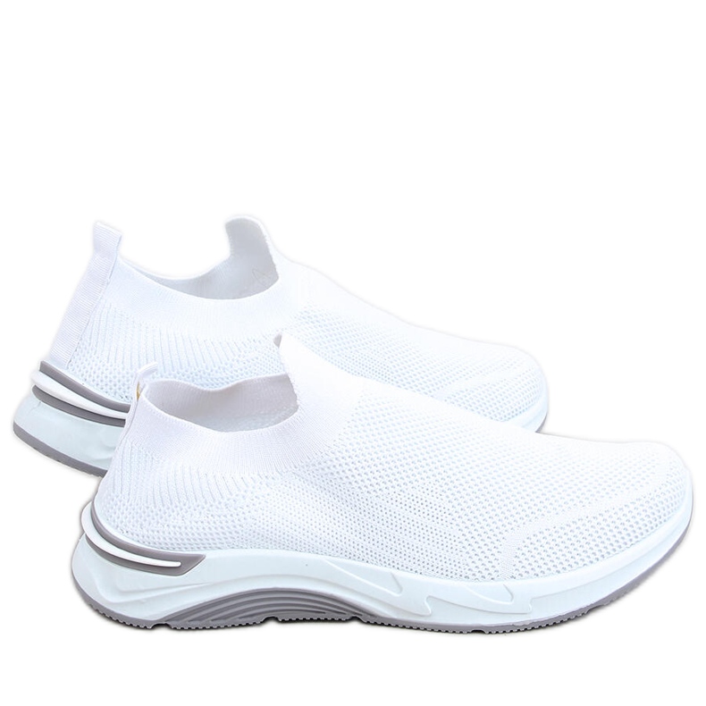 Bloom White sosete pantofi sport alb