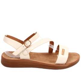 Sandale dama Leaf Beige bej Sandale dama Leaf Beige bej