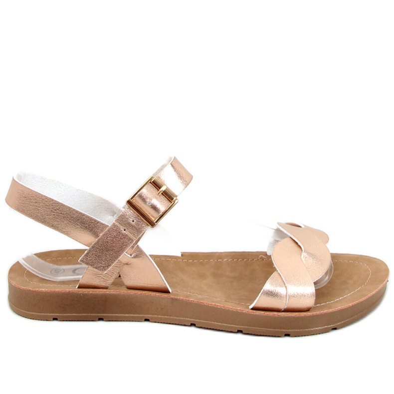 Sandale dama Olivo Champagne roz