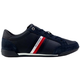 Încălțăminte Tommy Hilfiger Corporate Material Mix Piele M FM0FM03741 DW5 albastru marin Încălțăminte Tommy Hilfiger Corporate Material Mix Piele M FM0FM03741 DW5 albastru marin