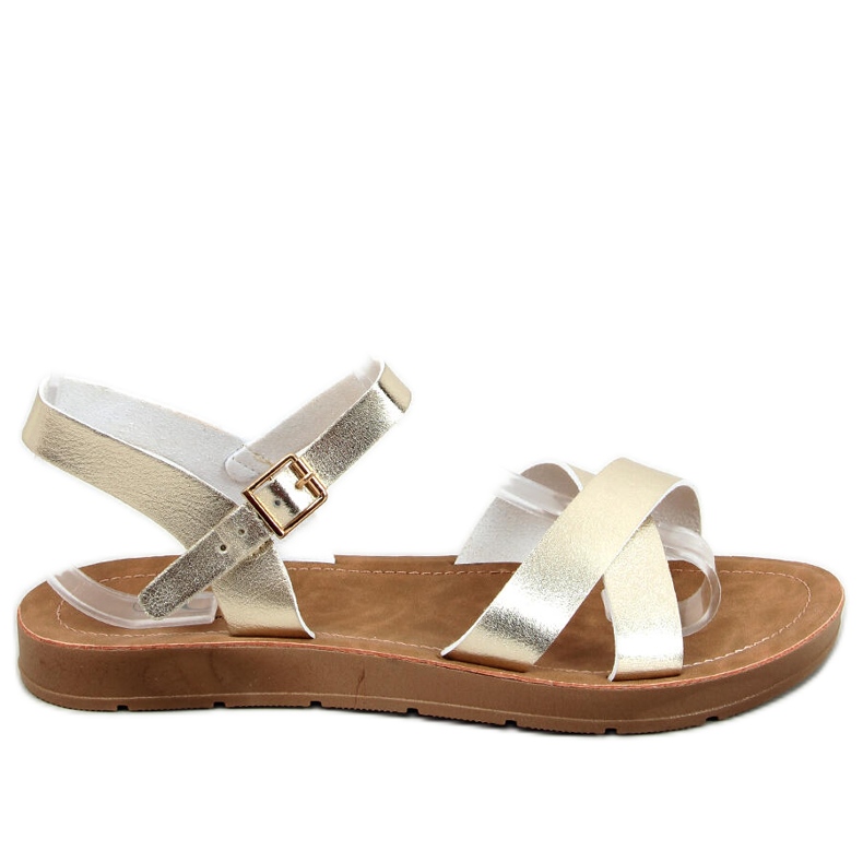 Sandale de dama Nevada Gold de aur