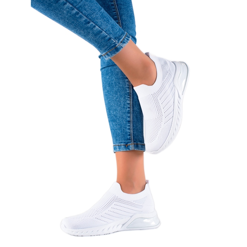 DK Pantofi sport confortabili alb DK Pantofi sport confortabili alb