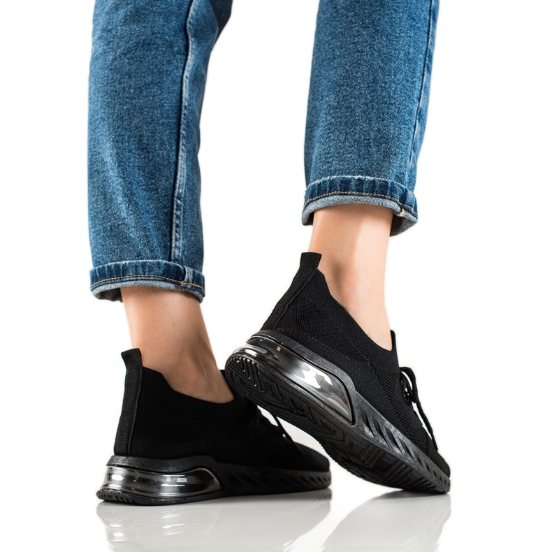 DK Pantofi sport negri negru