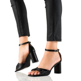 Cm Paris Sandale cu toc înalt negru Cm Paris Sandale cu toc înalt negru