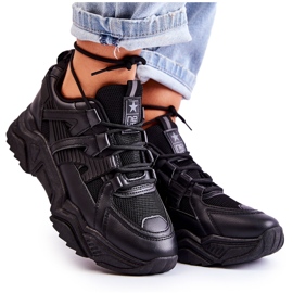 Pantofi sport dama Sneakers Black Daren negru Pantofi sport dama Sneakers Black Daren negru