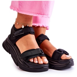 PE1 Sandale De Damă Pe Platforma Terrina Neagră negru PE1 Sandale De Damă Pe Platforma Terrina Neagră negru