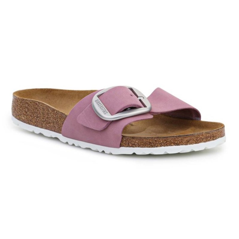 Pantofi Birkenstock Madrid Big Buckle W 1022055 Orhidee roz
