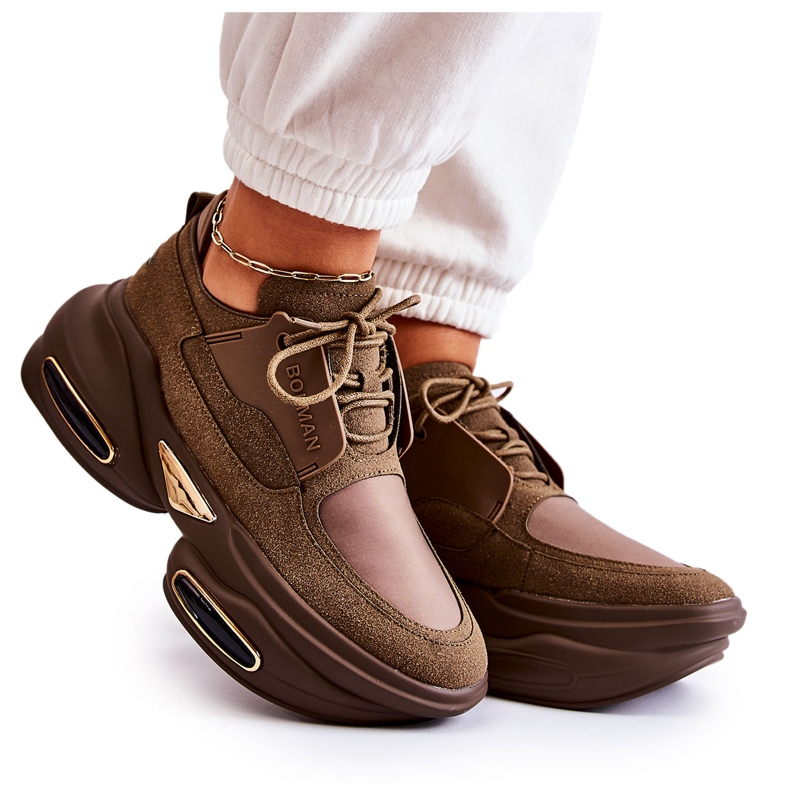 PS1 Pantofi sport dama kaki New Horizon maro PS1 Pantofi sport dama kaki New Horizon maro