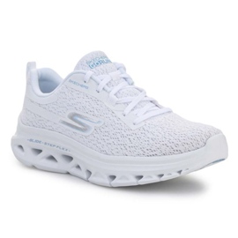 Skechers Go Run Glide-Step Flex W 128890-WHT alb Skechers Go Run Glide-Step Flex W 128890-WHT alb