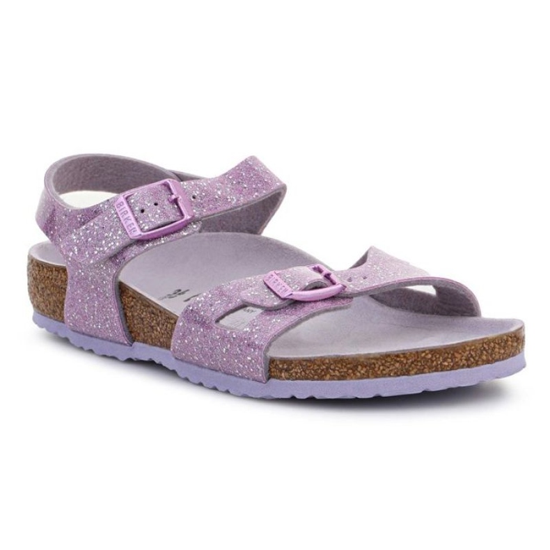 Sandale Birkenstock Rio Kids 1022169 Cosmic Sparkle Lavender violet