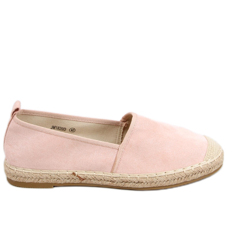 Espadrile de dama Rosa roz