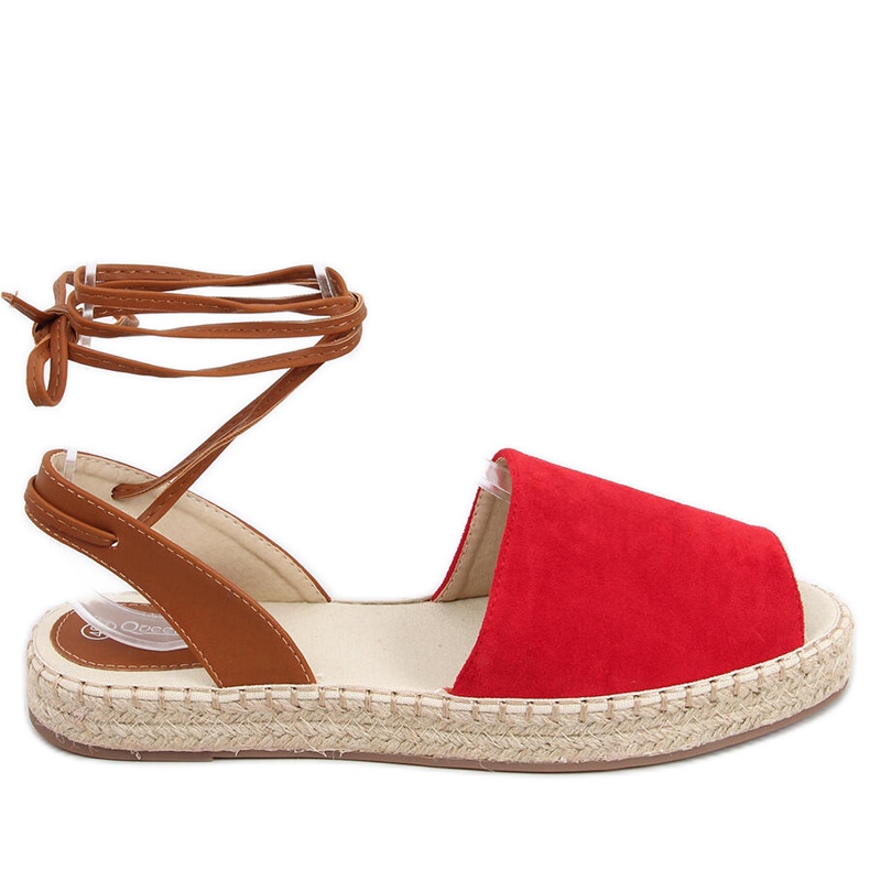 Espadrile dama Andrina Red roșu