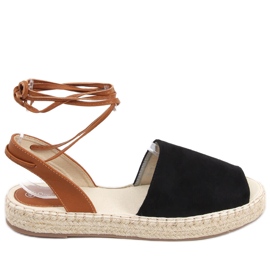 Espadrile dama Andrina Black negru