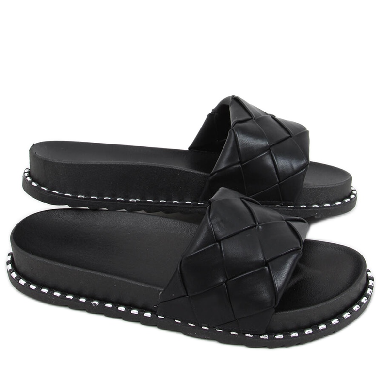Papuci de damă Sunny Black negru