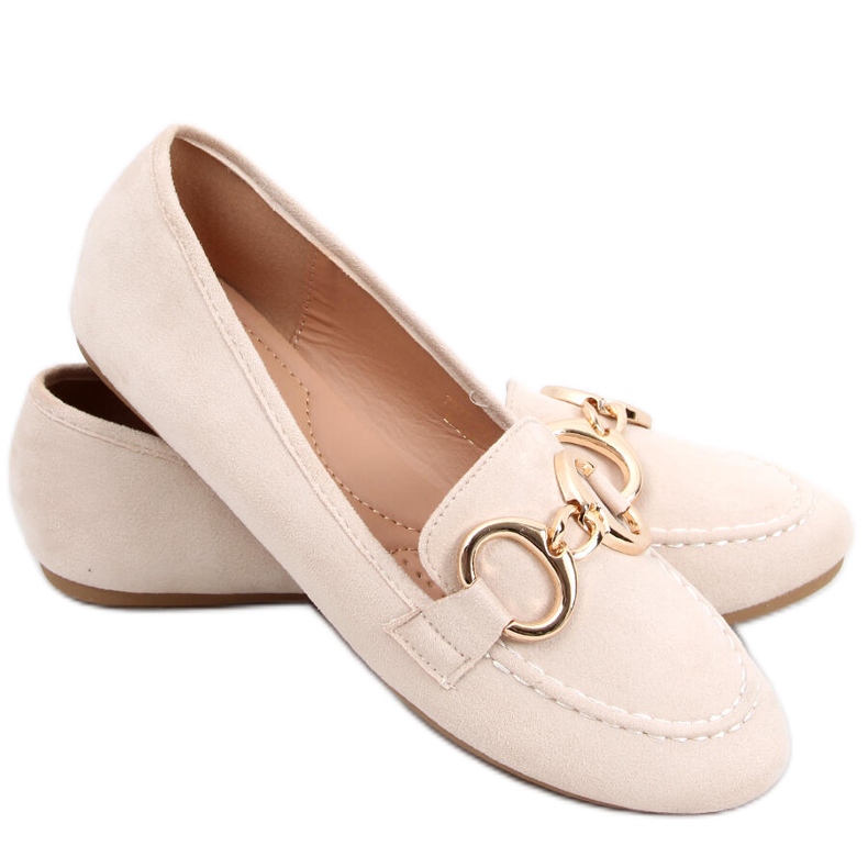 Mocasini de dama Porter Beige bej