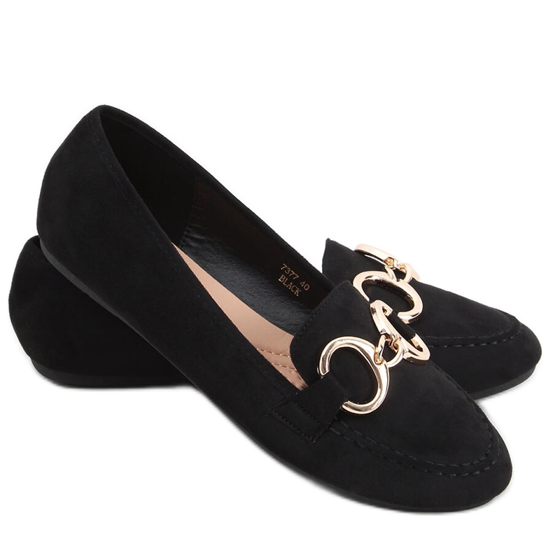 Mocasini de dama Porter Black negru